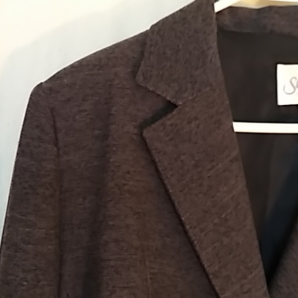 Sauer dark Heather Grey Blazer 18/50 - Picture 4 of 6